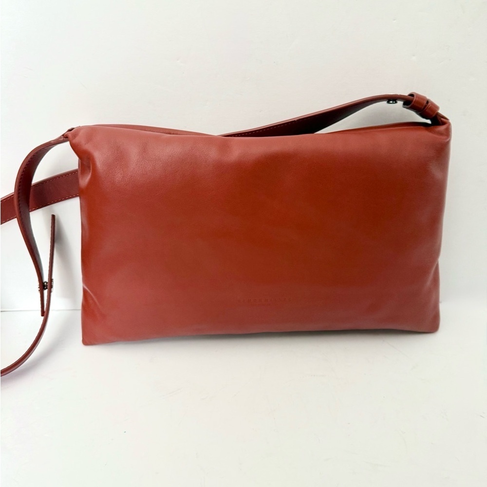 Simon Miller Puffin Leather Handbag Crossbody Clutch Convertible Shoulder Bag